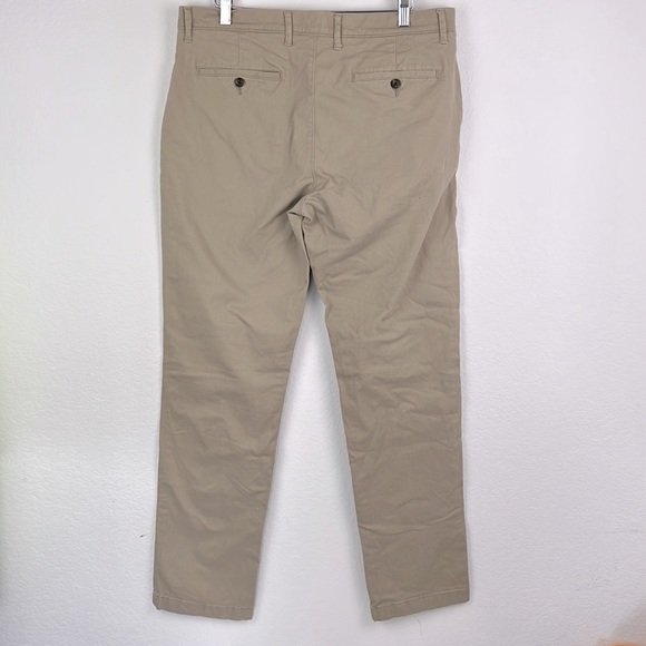 Amazon Essentials Jeans Mens Size 36 W 34L Khaki Business Casual Office Preowned - Picture 4 of 4